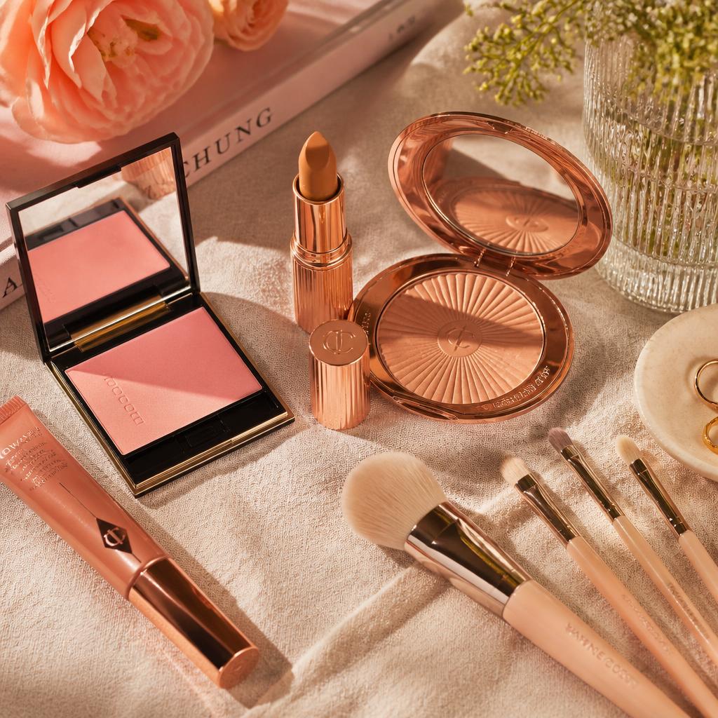 Casual everyday makeup essentials at Rubio's Denver makeup studio